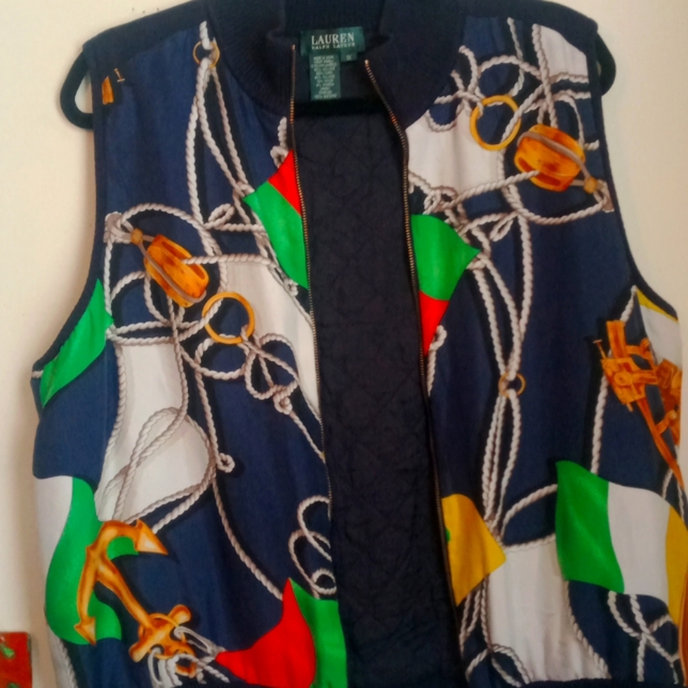 Lauren Ralph Lauren Womens LRL Sailing Vest